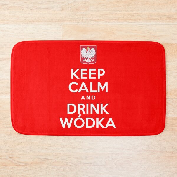 Item preview, Keep Calm And Drink Wodka Polish designed and sold by jaycartoonist.