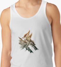 Steampunk bronze wolf Tank Top
