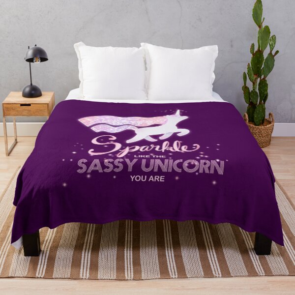 Item preview, Sparkle like the Sassy Unicorn You Are designed and sold by showersnack.
