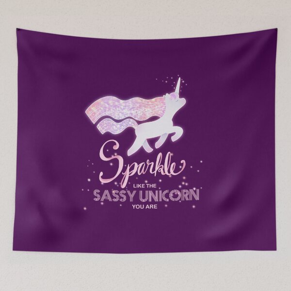 Item preview, Sparkle like the Sassy Unicorn You Are designed and sold by showersnack.