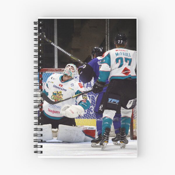 Aperçu de l'œuvre Équipe de hockey sur glace du Glasgow Clan créée et vendue par CoppertreePhoto.