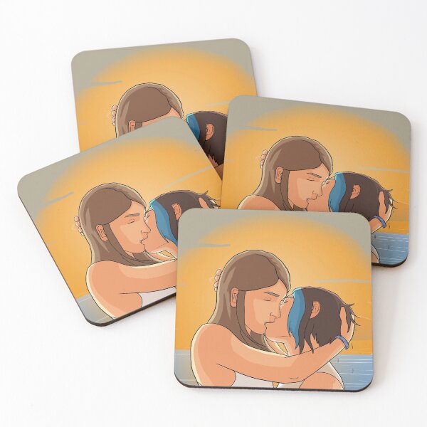 Item preview, Amberprice Rachel Amber and Chloe Price Sunset designed and sold by alifecomic.
