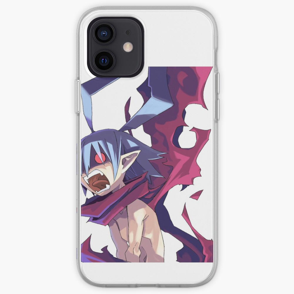 Disgaea Overlord Laharl S Rage Iphone Case By Cassidycreates Redbubble