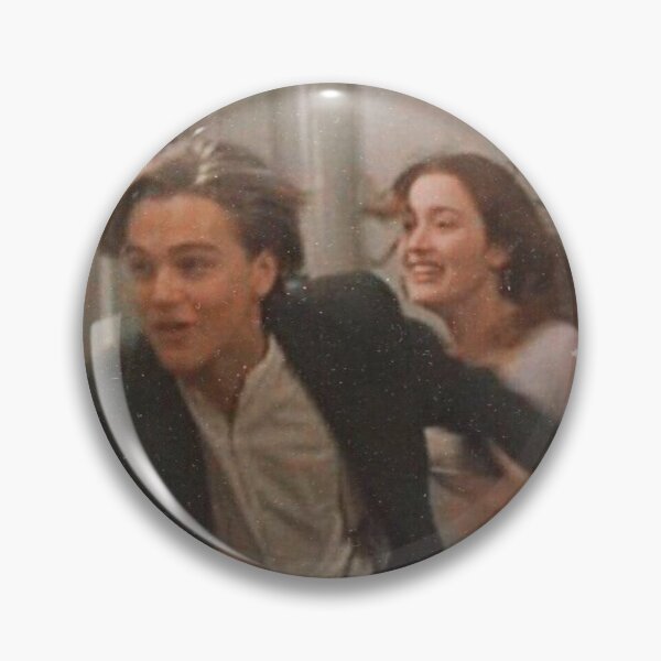 Jack et Rose sur Titanic Badge
