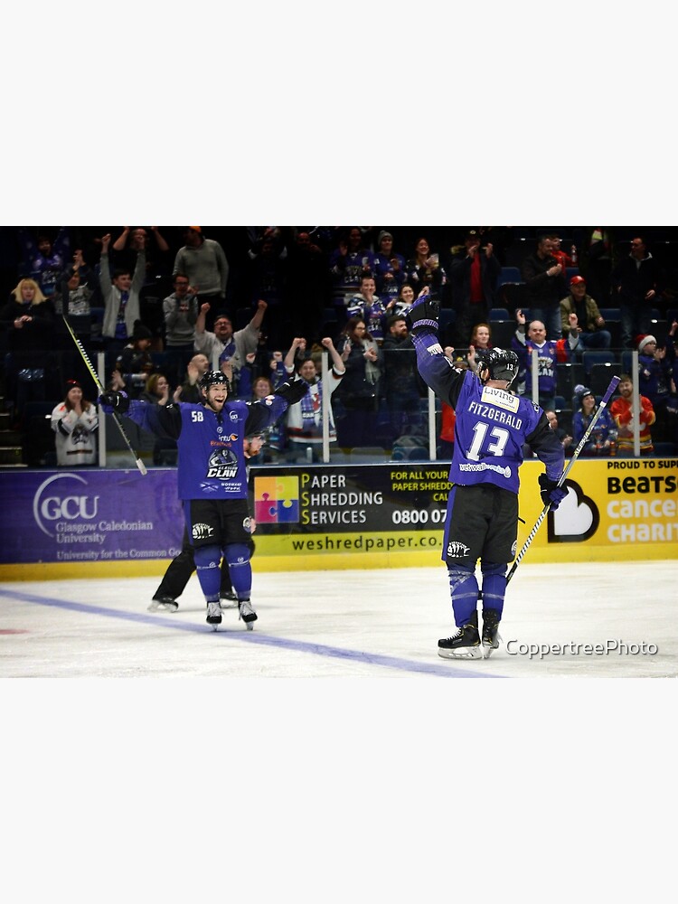 "Glasgow Clan Ice Hockey Team" Poster for Sale by CoppertreePhoto