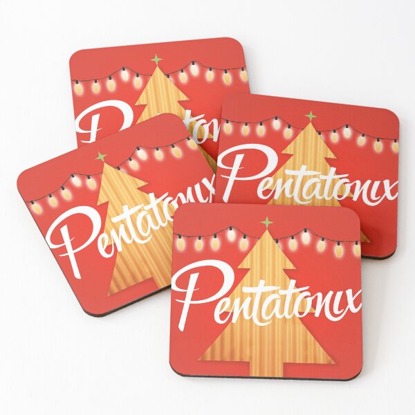 Item preview, xmas tree pentatonix red designed and sold by JANDESO.