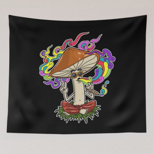 Item preview, Hallucinogenic Shrooms Magic Mushroom Shirt Pot Smoking Weed designed and sold by DSWShirts.