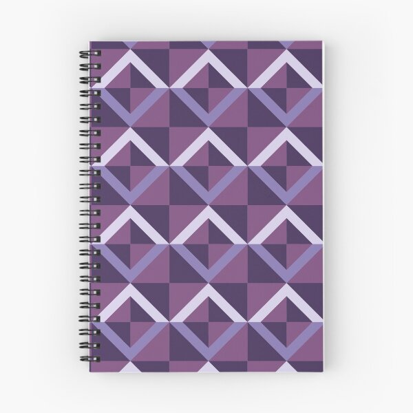 Item preview, Aubergine Checkered Triangle Diamond Pattern designed and sold by weirdAffect.