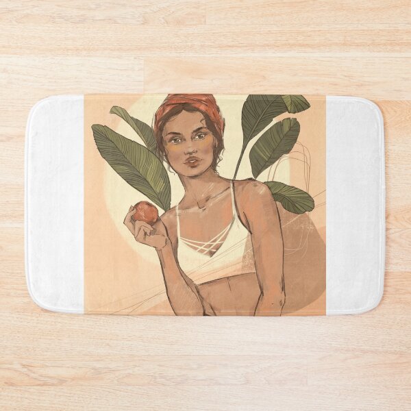Item preview, Girl with plants  designed and sold by Ekaterina Kuleva.