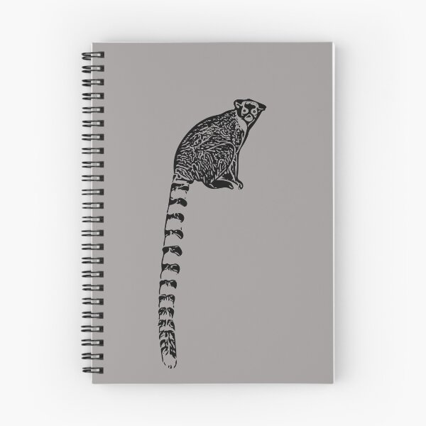 Item preview,  Ring-Tailed Lemur Black Print  designed and sold by designsasstultd.