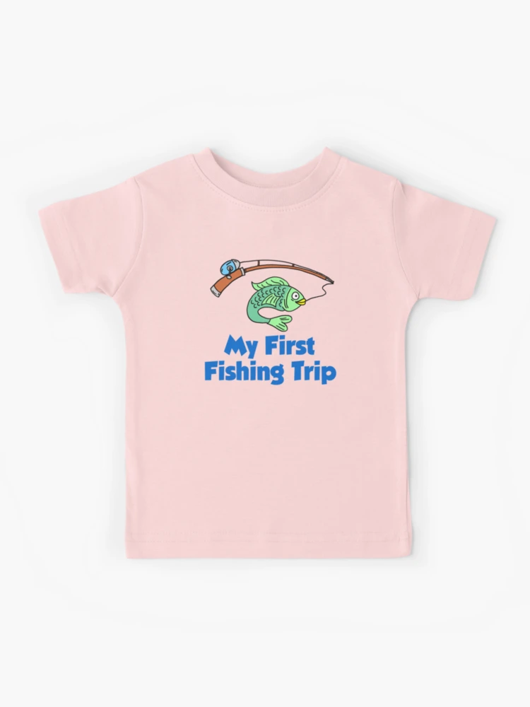 Kids Kids Fishing Theme Shirt Mom's Fishing Buddy Fish Tshirt