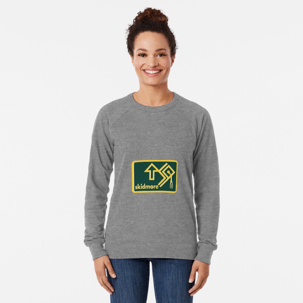 "Vintage Skidmore College Skidmore Thoroughbreds Skidmore" Lightweight Sweatshirt by