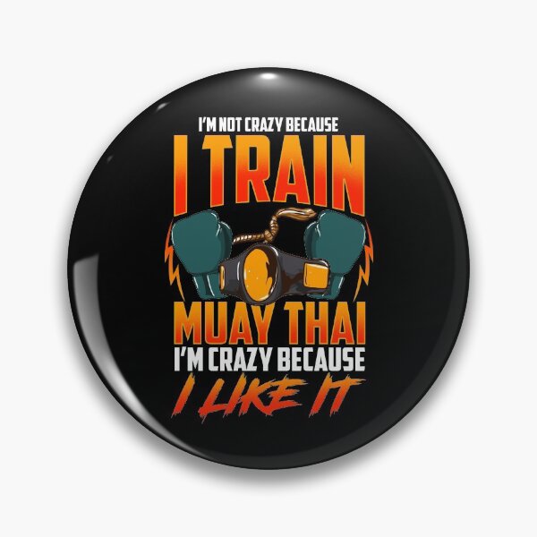 Item preview, Funny Muay Thai Crazy Trainer Boxing Lover designed and sold by UniQueensShop.