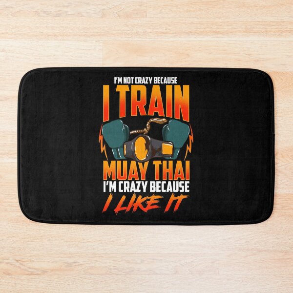 Item preview, Funny Muay Thai Crazy Trainer Boxing Lover designed and sold by UniQueensShop.