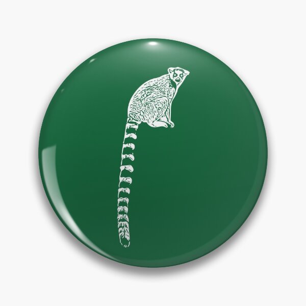 Item preview, Ring-Tailed Lemur White Print  designed and sold by designsasstultd.