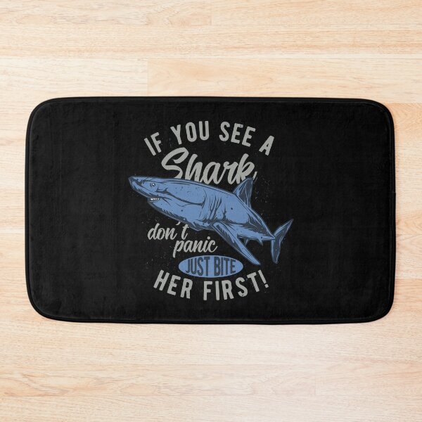 Item preview, If you see a shark, don't panic designed and sold by Vector Scout Lab.