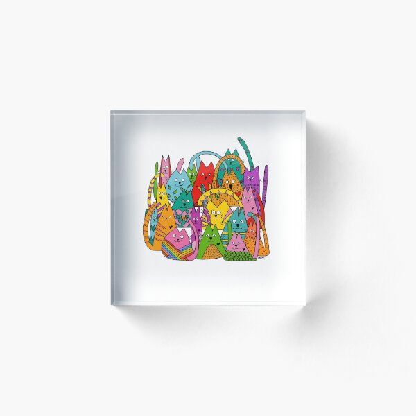 Furballs Acrylic Block