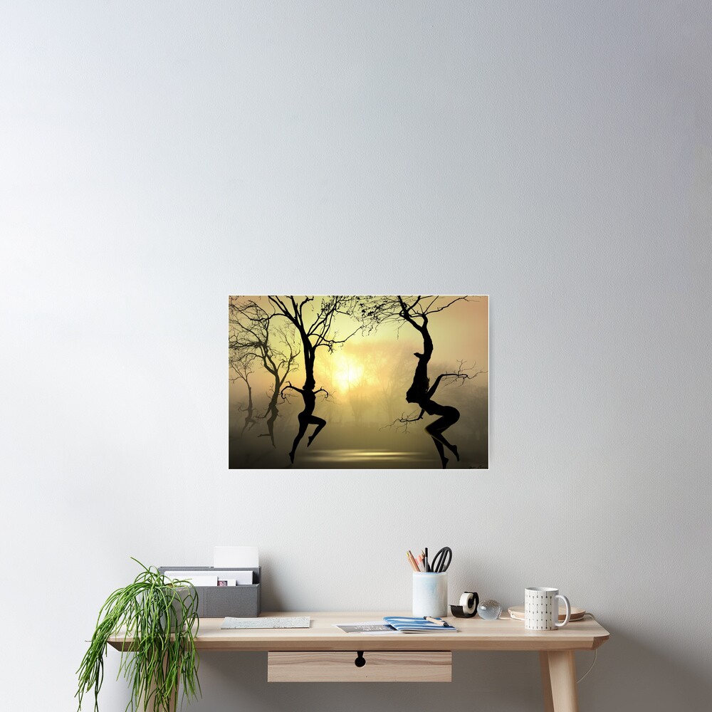 Dancing Trees Poster