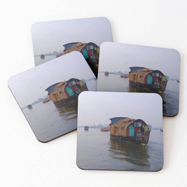 Item preview, Floating House, River, Alappuzha, Kerala, India designed and sold by worldways.