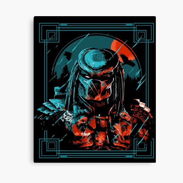 Alien Hunter Canvas Print