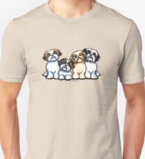 Four Shih Tzu Unisex T-Shirt
