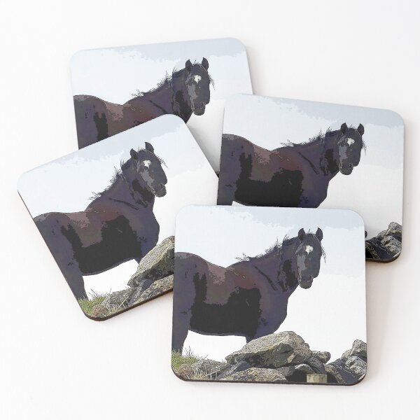 Artikelvorschau, Black horse entworfen und verkauft von Marju Rose.