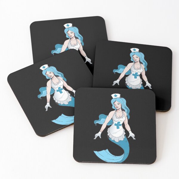 Item preview, Mermaid as Nurse healthcare designed and sold by dailyshirt.
