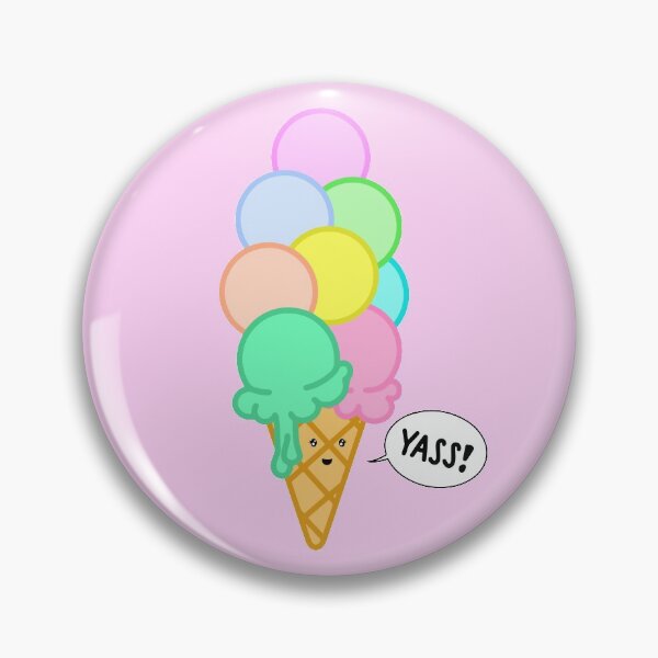 Item preview, Yass-Cream Happy Ice Cream Queen designed and sold by HouseOfGrouse.