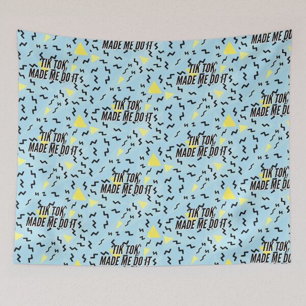 Item preview, TIK tok made me do it  - funny  designed and sold by Tropical Blood.