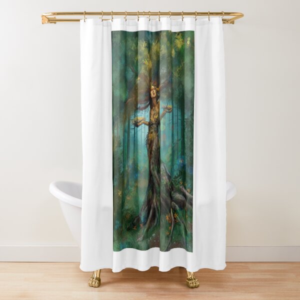Spirit of the Earth Shower Curtain