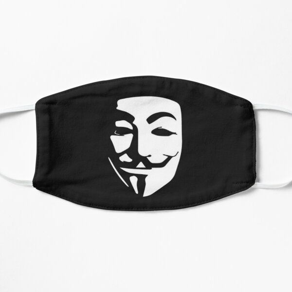 Anonymous Face Masks | Redbubble
