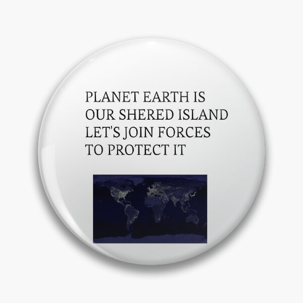 Item preview, Planet Earth T-Shirt is our shared island, let's join forces to protect it designed and sold by Axel20.