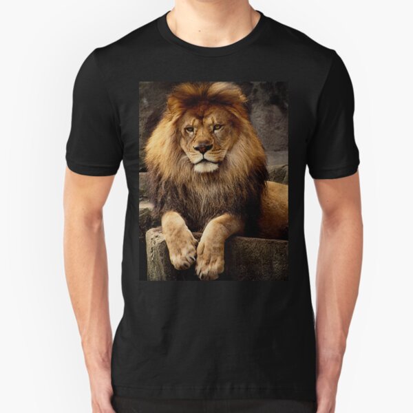 Heart of a lion Slim Fit T-Shirt