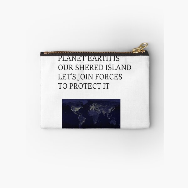 Item preview, Planet Earth T-Shirt is our shared island, let's join forces to protect it designed and sold by Axel20.