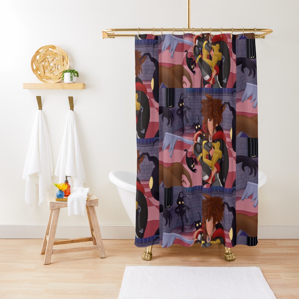 Heartless Battle Shower Curtain