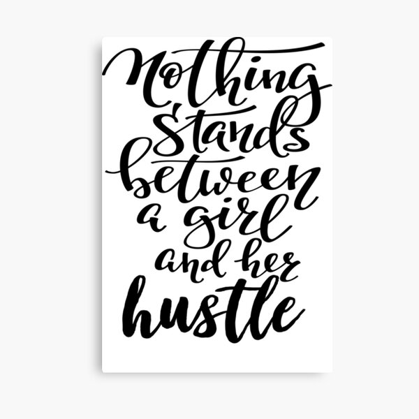 Hustle Canvas Prints Redbubble