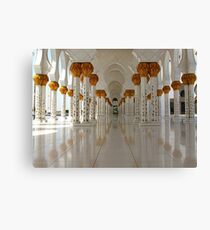 Sheikh Zayed Mosque Canvas Print