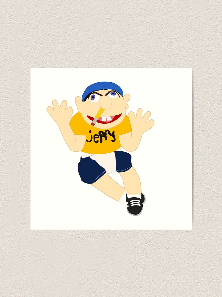 Jeffy Puppet SML   Art Print for Sale by RyanDoodles