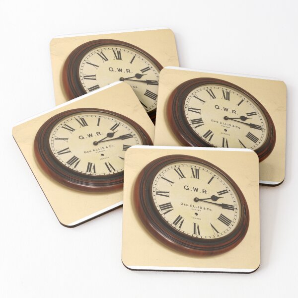 Item preview, Railway Clock designed and sold by aquabella.