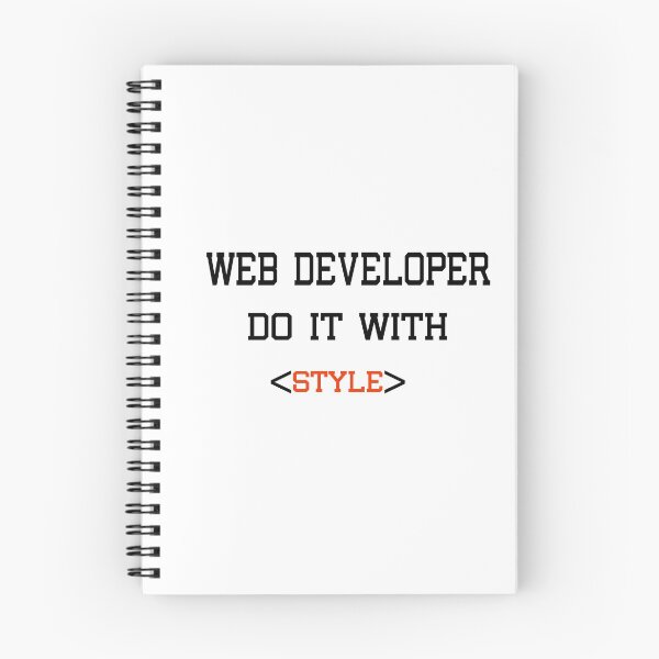 Aperçu de l'œuvre Web Developer do it with style créée et vendue par GLOW BUYGLOW.