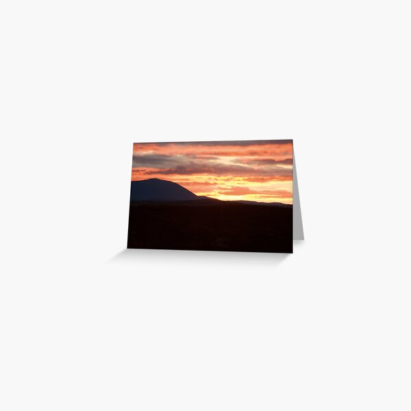 Cairngorm Sunrise Greeting Card