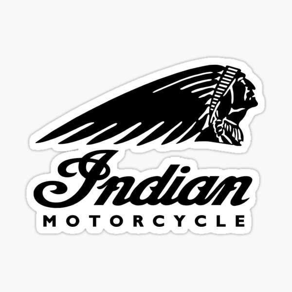 Moto indienne la plus vendue Sticker