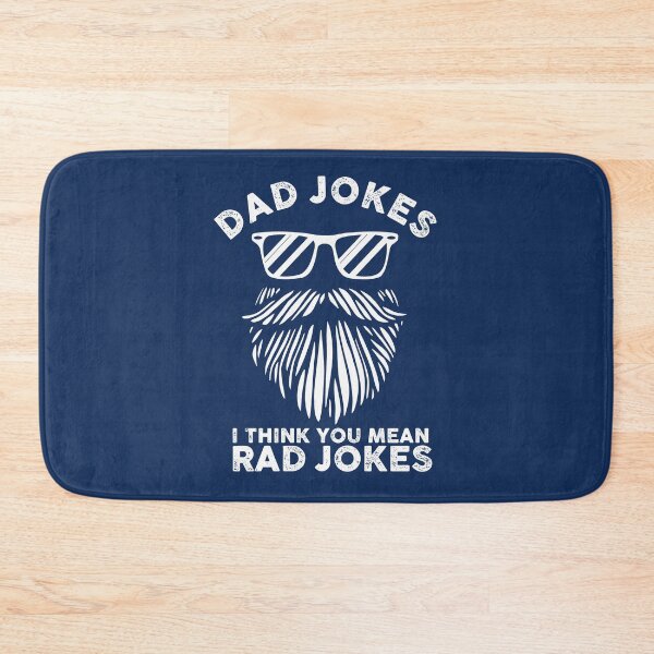 Item preview, Dad Jokes I Think You Mean Rad Jokes Funny Gift Father Beard Lover Cool Graphic designed and sold by alenaz.