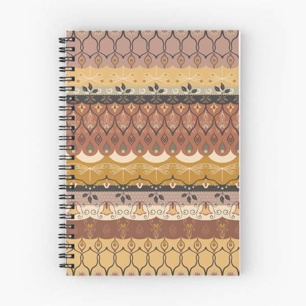 Item preview, Boho Dragonfly Earth Tones Brown and Gold Pattern designed and sold by Diana Garrison.