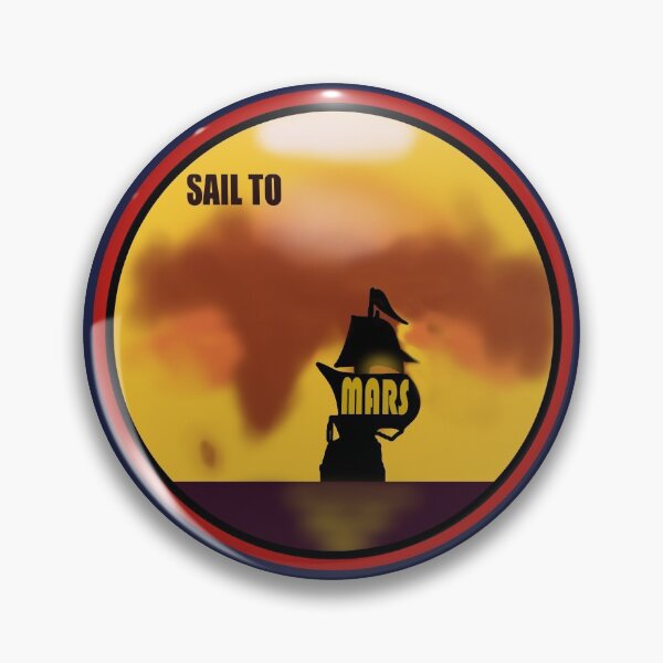 Item preview, Sail  to the Red Planet, Mars. designed and sold by Geomoon.