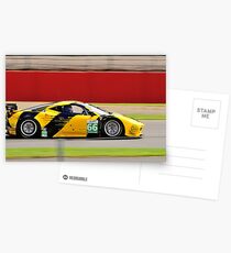 JMW Motorsport Ferrari No 66 Postcards
