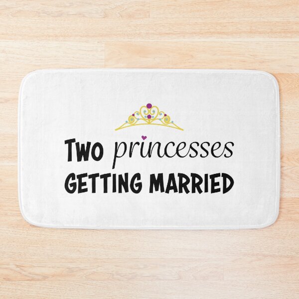 Item preview, Two Princesses Getting Married designed and sold by WEIRDglow.