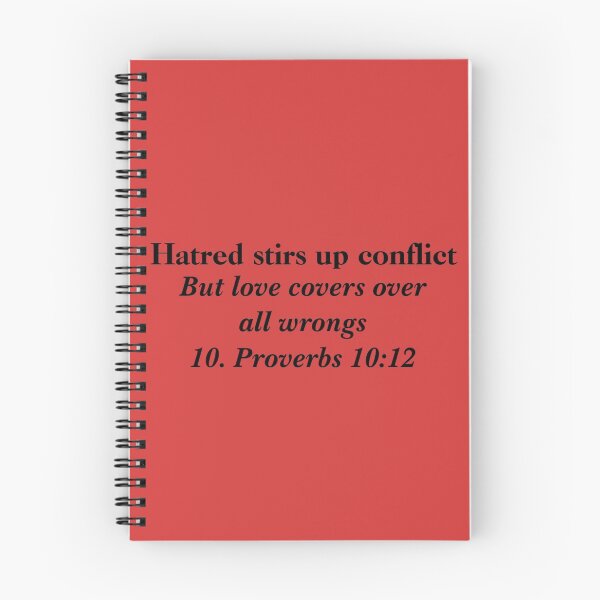 Item preview,  Hatred stirs up conflict, but love covers over all wrongs designed and sold by taveulrangue.