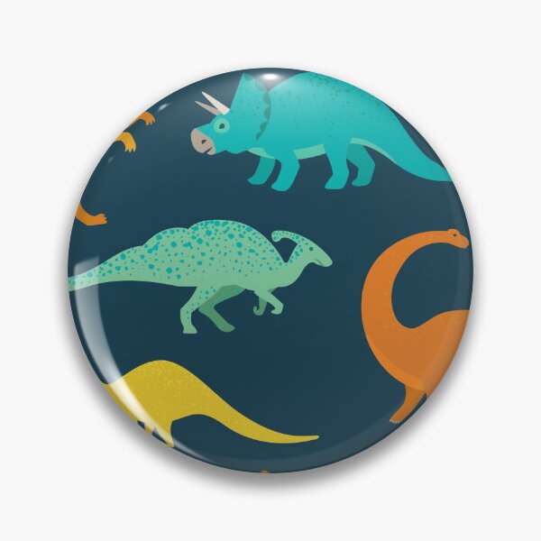 Item preview, Hand drawn pattern with dinosaurs designed and sold by AngelinaBambina.