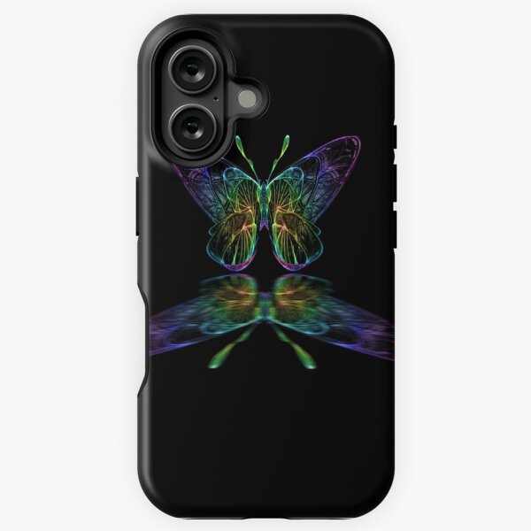 Galactic Butterfly reflection iPhone Tough Case